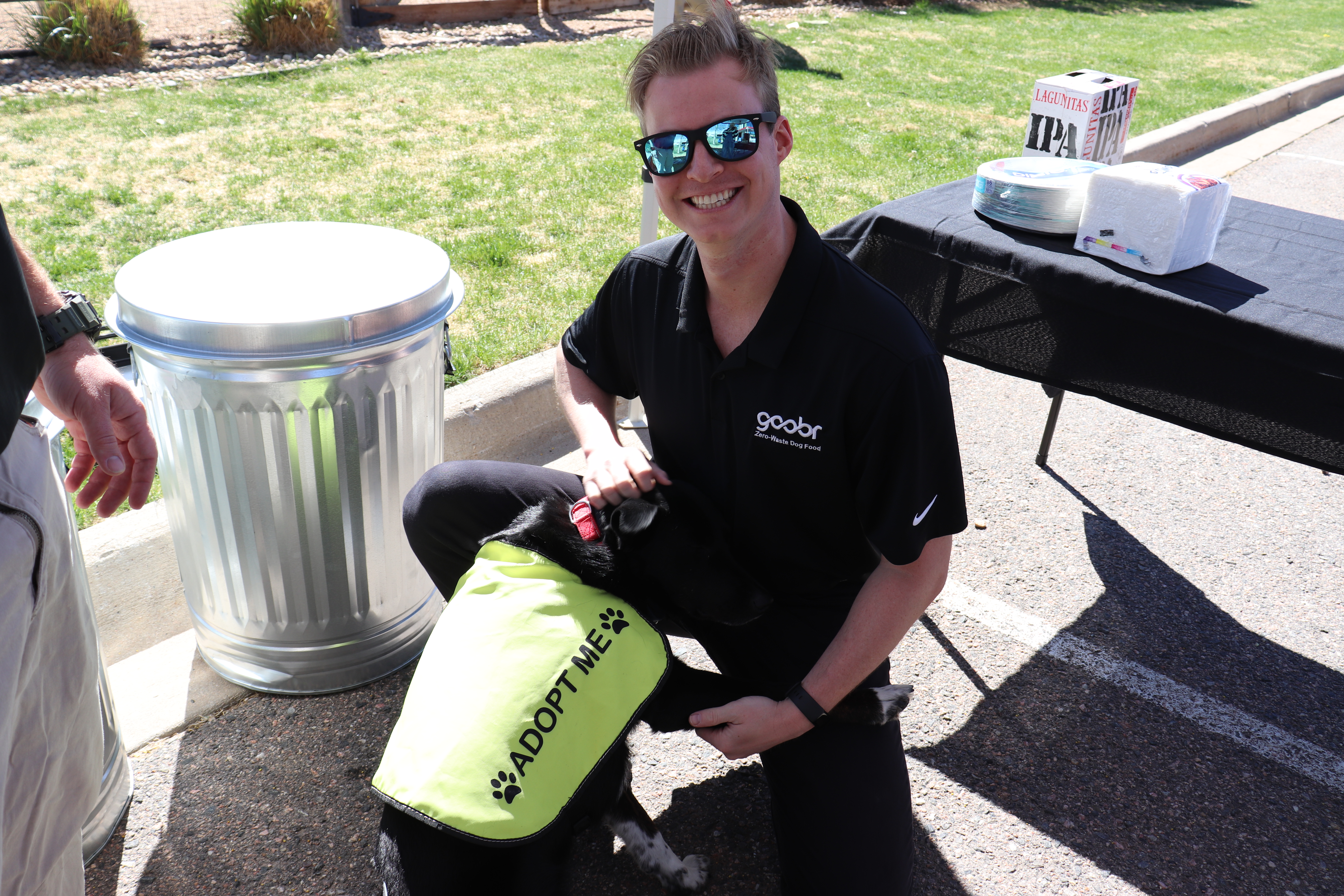 Goobr pop-up at a Denver community event